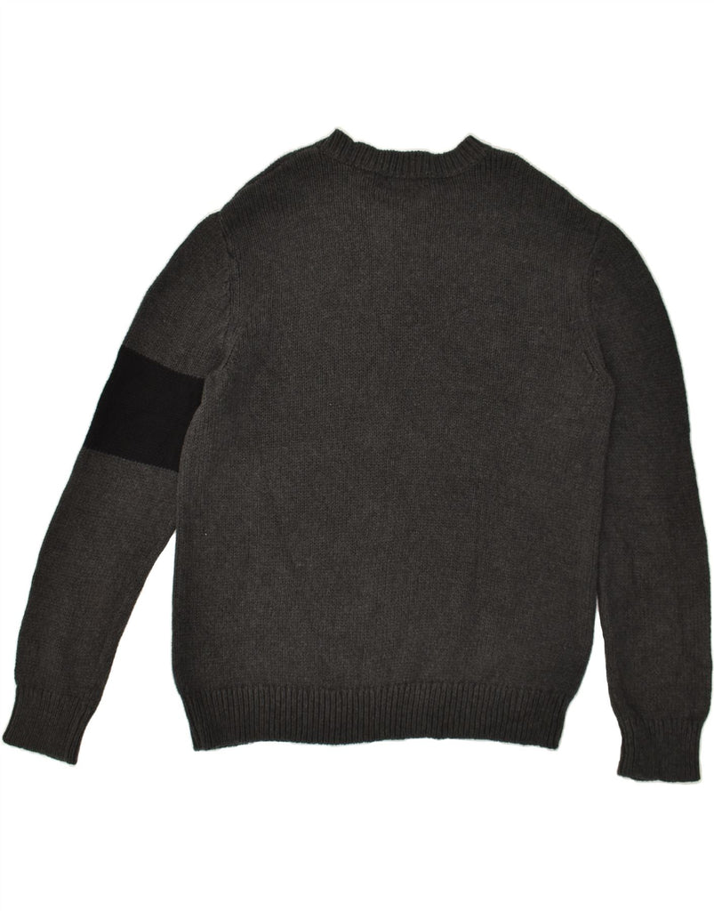 CALVIN KLEIN Mens Crew Neck Jumper Sweater XL Grey Cotton | Vintage Calvin Klein | Thrift | Second-Hand Calvin Klein | Used Clothing | Messina Hembry 