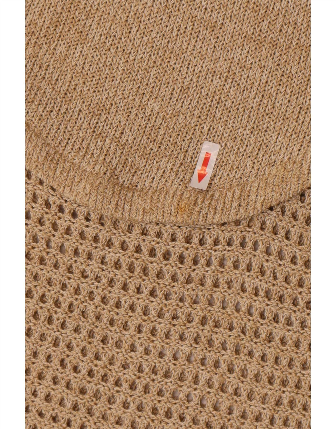 Roisin McCarthy Womens Knit Maxi Skirt Medium W30 Beige Cotton