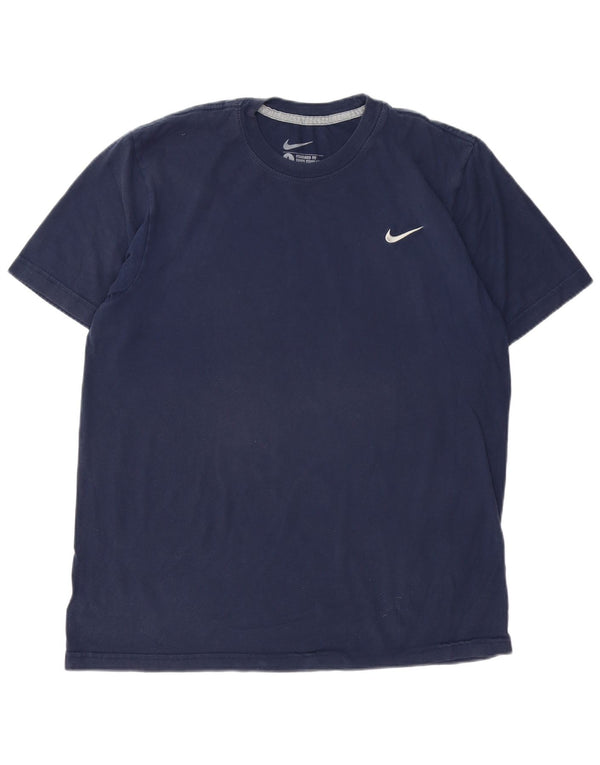 Nike Mens Standard Fit T-Shirt Top Large Navy Blue