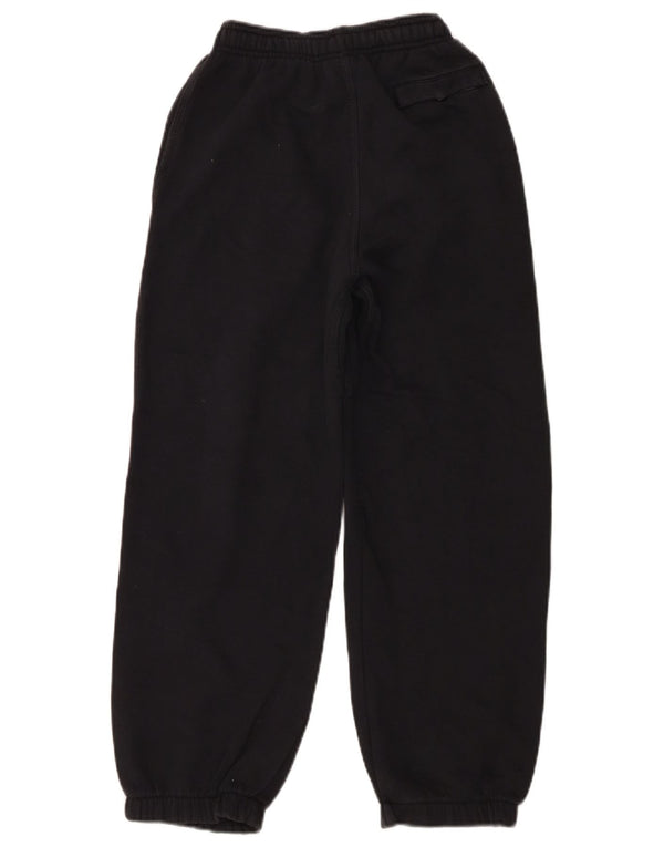 Nike Boys Tracksuit Trousers Joggers 10-11 Years Medium Black Cotton