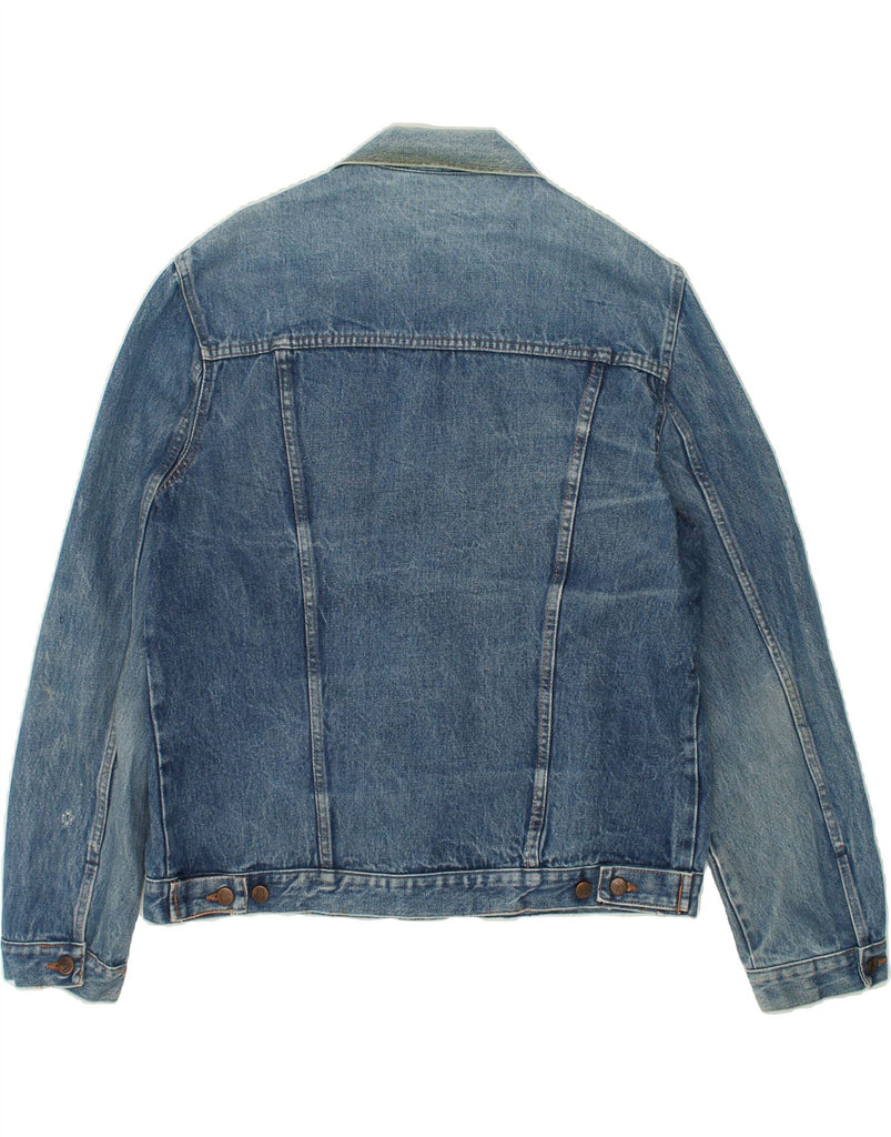 DUK Mens Denim Jacket IT 50 Large Blue Cotton | Vintage DUK | Thrift | Second-Hand DUK | Used Clothing | Messina Hembry 