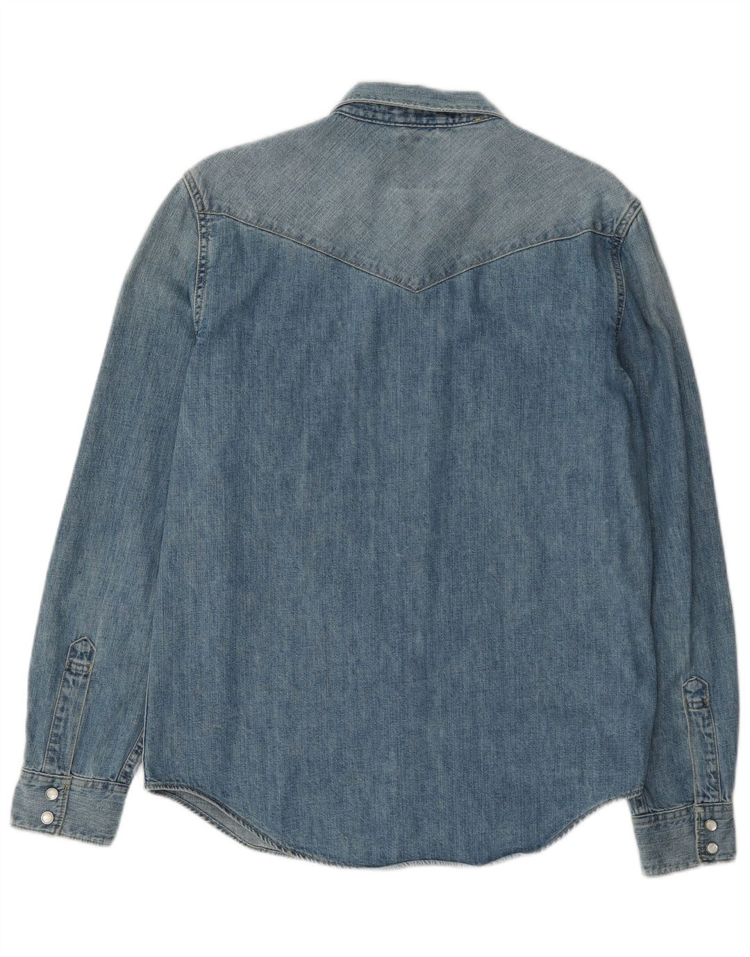 Levi's Mens Slim Fit Denim Shirt Medium Blue Cotton