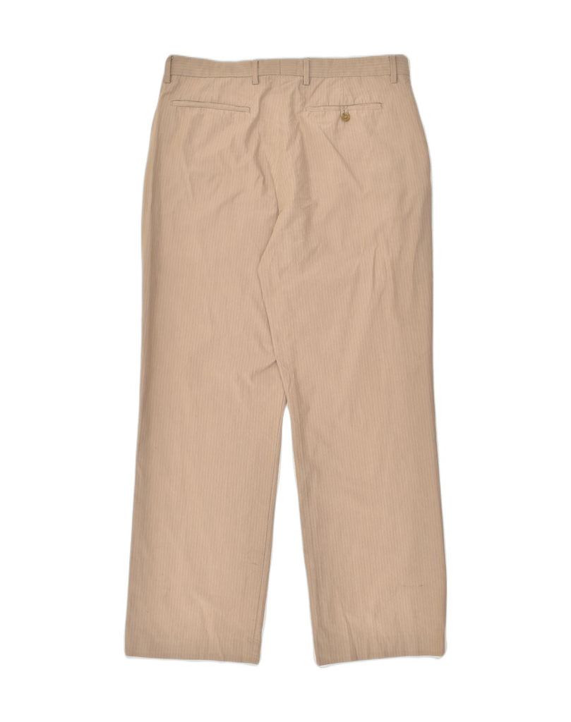 BANANA REPUBLIC Mens Classic Straight Casual Trousers W34 L32 Beige Cotton | Vintage Banana Republic | Thrift | Second-Hand Banana Republic | Used Clothing | Messina Hembry 