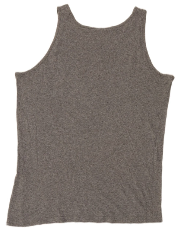 Champion Mens Graphic Vest Top XL Grey Sports