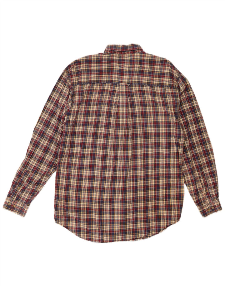 St. Bernard Mens Flannel Shirt Medium Multicoloured Check Cotton