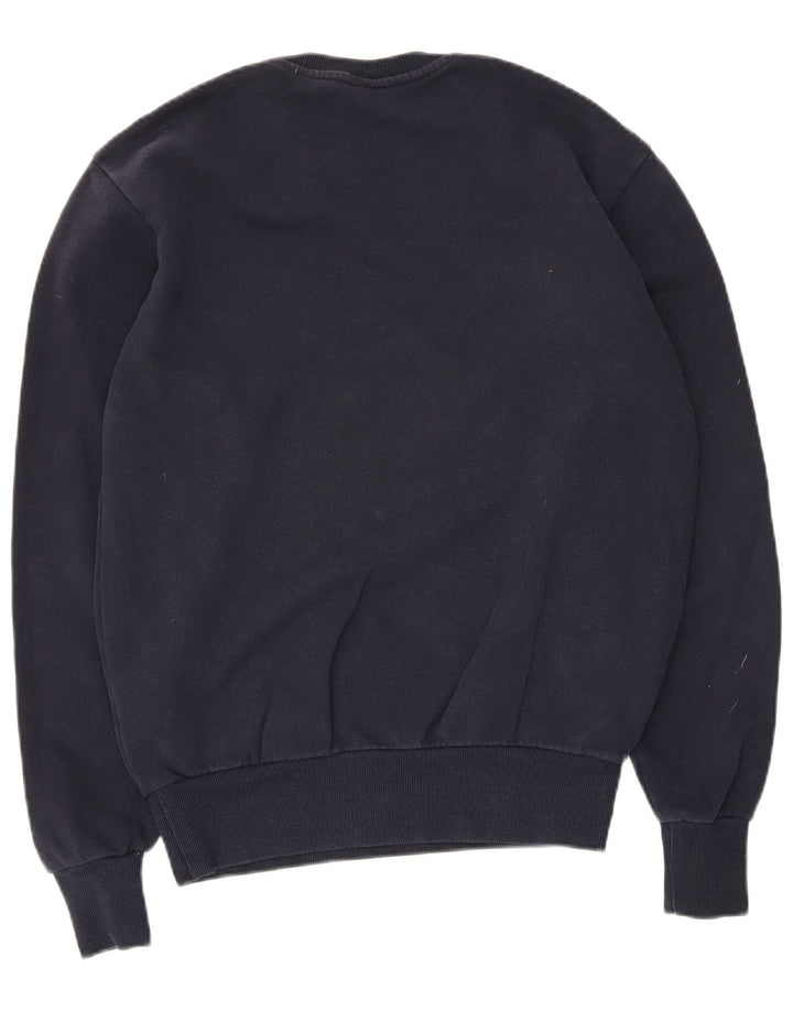 Ellesse Mens Sweatshirt Jumper Small Navy Blue Cotton