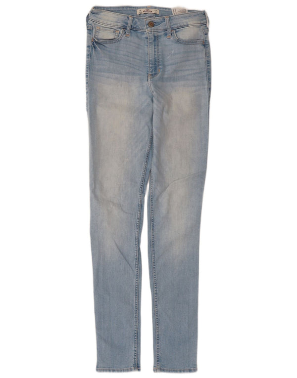 Hollister Womens Skinny Jeans US 3 XS W26 L31 Blue Cotton