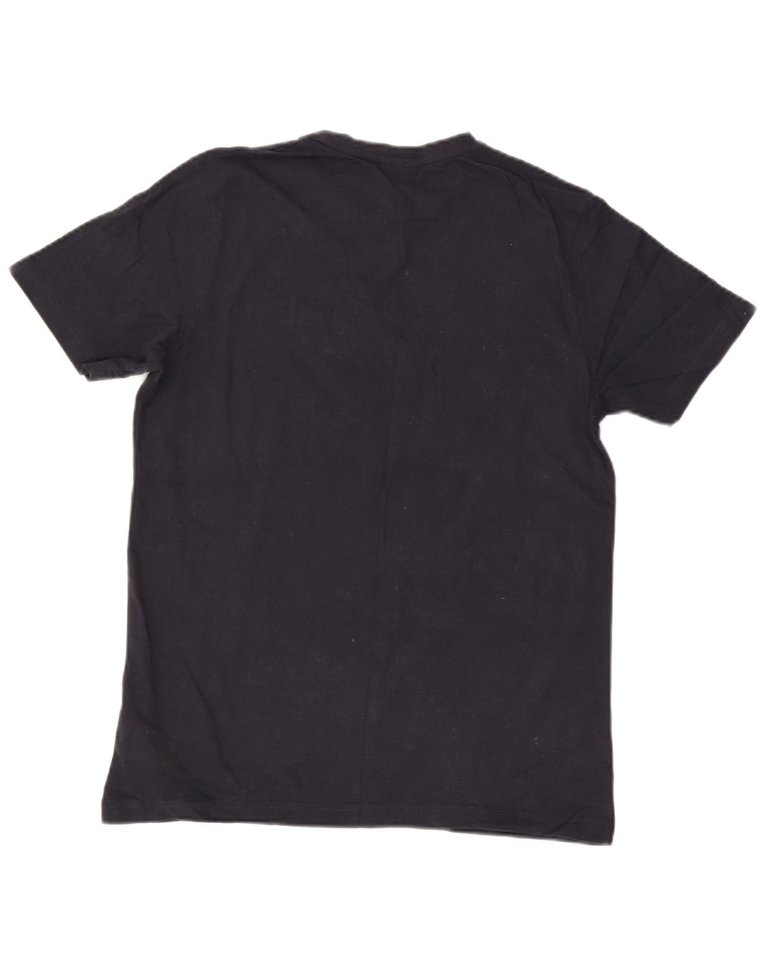 Ellesse Mens Graphic T-Shirt Top Large Navy Blue Cotton