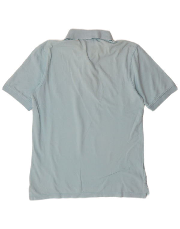 Fila Mens Polo Shirt Medium Blue Cotton