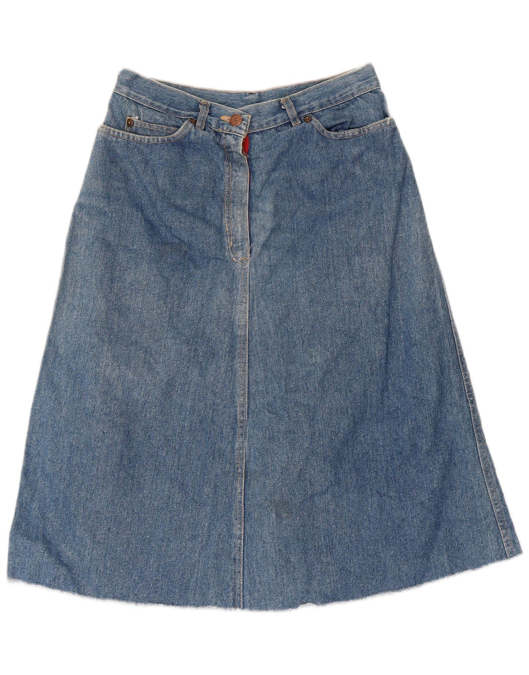 DUKE Womens Denim Shorts W28 Medium  Blue