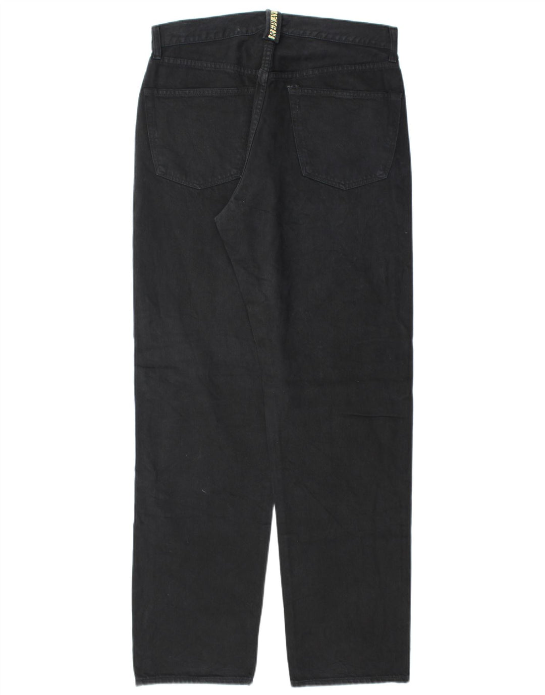 Replay Mens Tapered Jeans W32 L32 Black Cotton