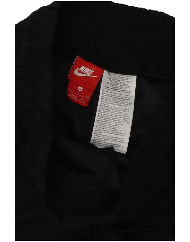 NIKE Womens Sport Shorts UK 10 Small  Black Polyester