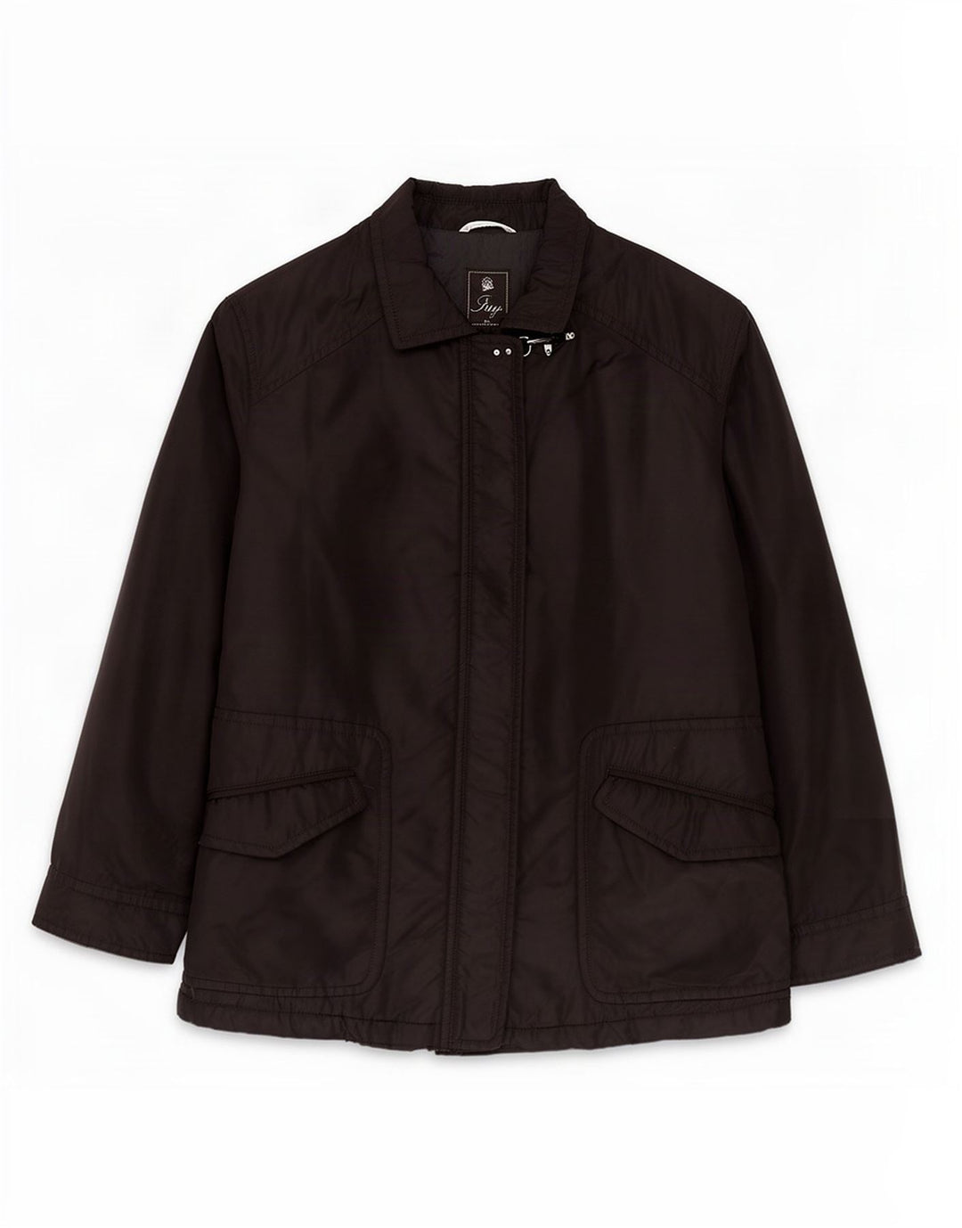 Fay Womens Windbreaker Jacket UK 18 XL Black