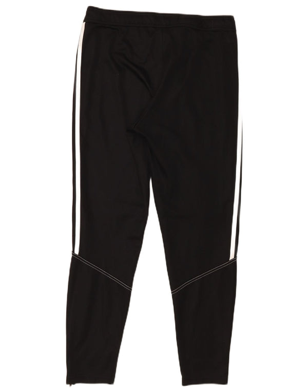 Adidas Mens Tracksuit Trousers Medium Black Polyester