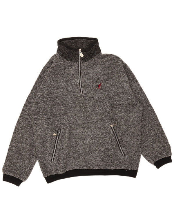 AUSTRALIAN L'ALPINA Mens Sweatshirt Jumper IT 52 Large Grey Flecked