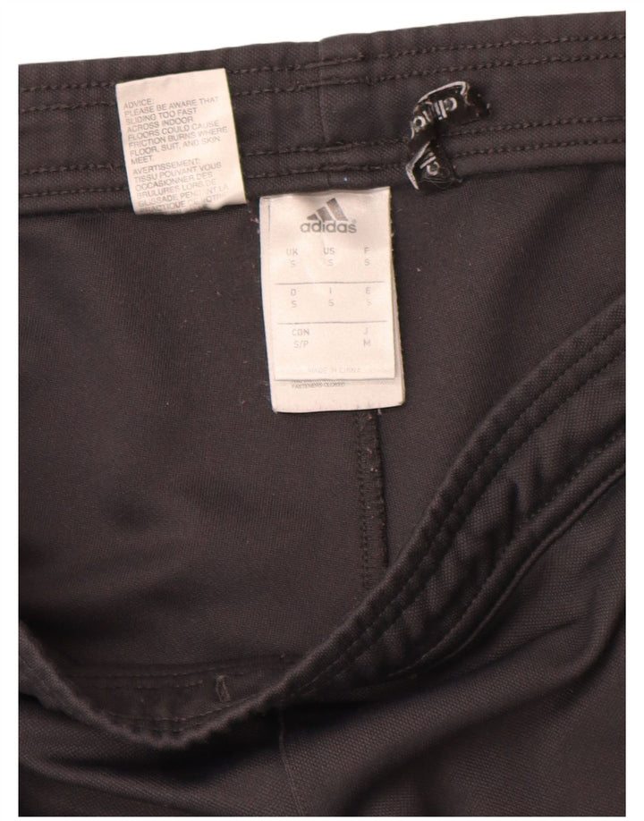 Adidas Mens Climalite Tracksuit Trousers Small Black Colourblock Polyester