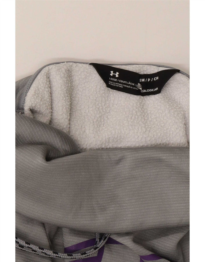Under Armour Womens Sweatshirt Jumper UK 8 Small Grey