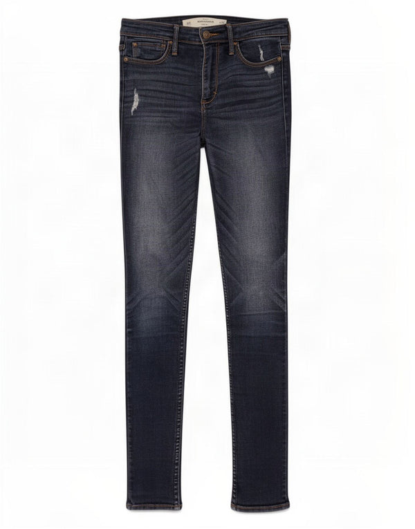 Abercrombie & Fitch Womens Skinny Jeans US 2 XS W26 L31 Navy Blue