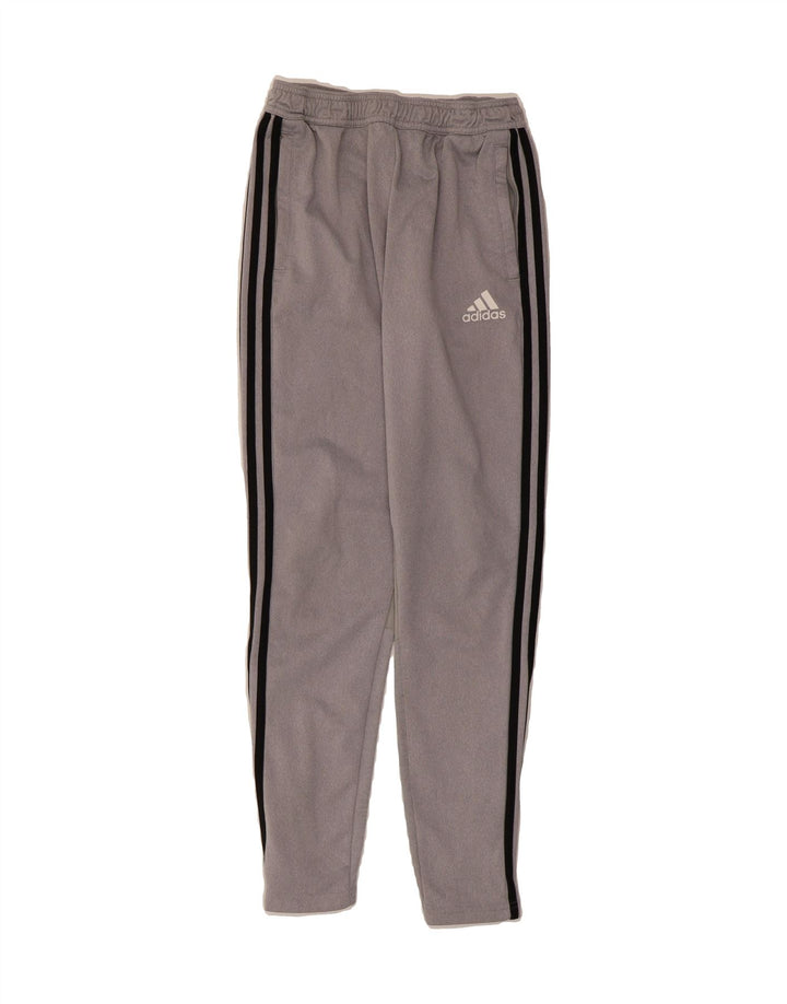 ADIDAS Womens Tracksuit Trousers UK 12 Medium  Grey Colourblock Polyester Vintage Adidas and Second-Hand Adidas from Messina Hembry 