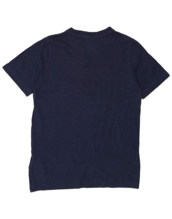 Nike Boys Graphic T-Shirt Top 13-14 Years XL Navy Blue Cotton