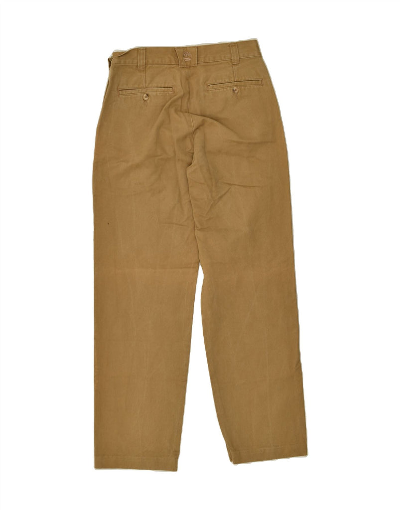 TIMBERLAND Mens Straight Chino Trousers W32 L32 Beige Cotton | Vintage Timberland | Thrift | Second-Hand Timberland | Used Clothing | Messina Hembry 