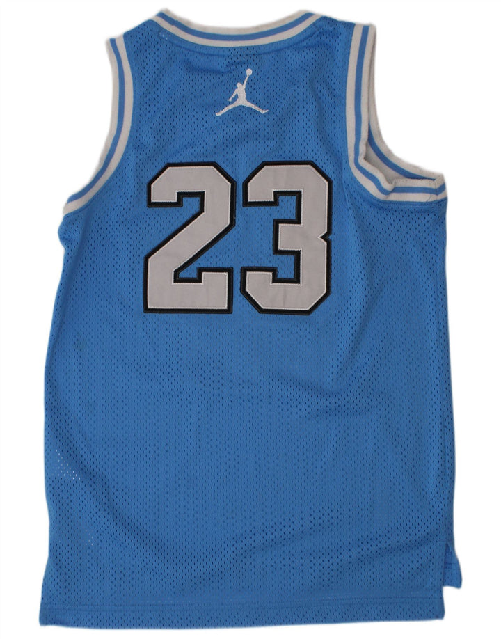 Jordan Boys Michael Jordan Graphic Jersey Top 8-9 Years Blue Polyester