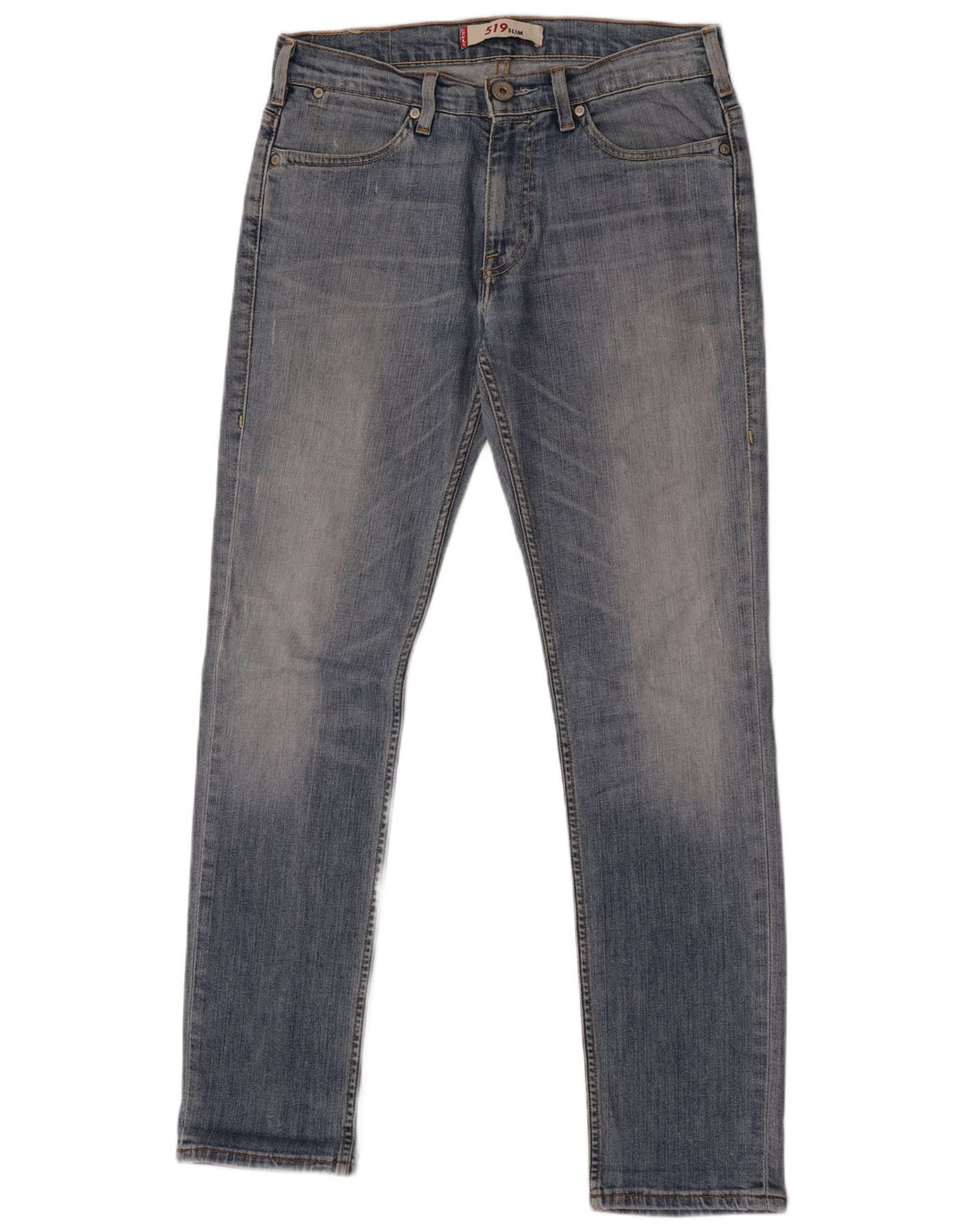 Levi's Womens 519 Slim Jeans W30 L32 Blue