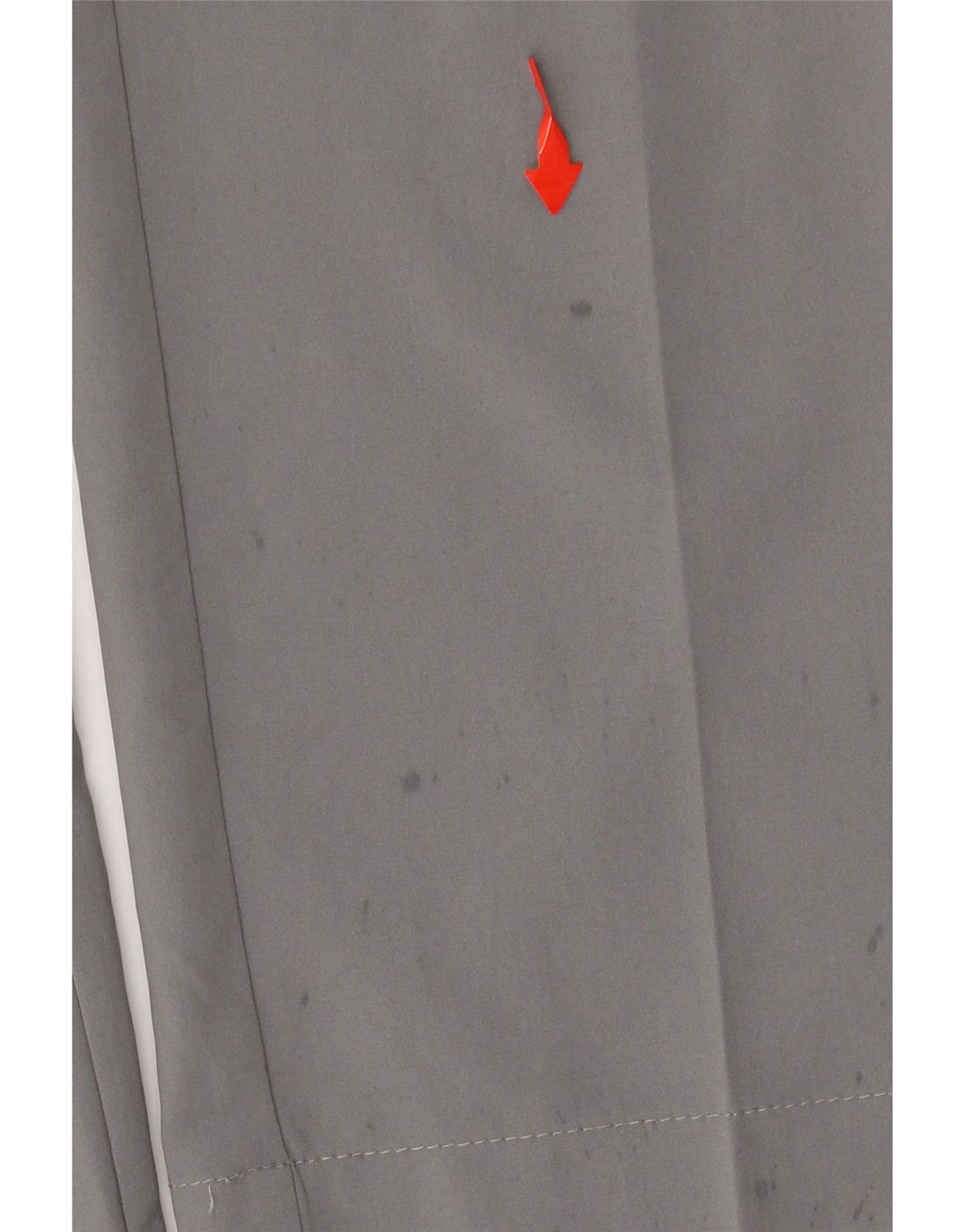 ADIDAS Mens Slim Chino Trousers W34 L30 Grey Cotton