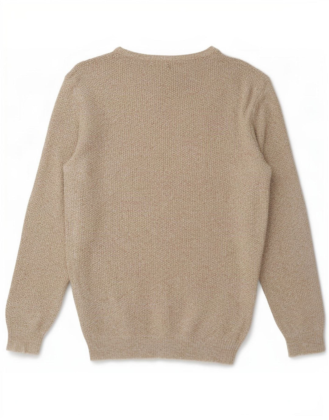 Zara Mens Boat Neck Jumper Sweater XL Grey Flecked