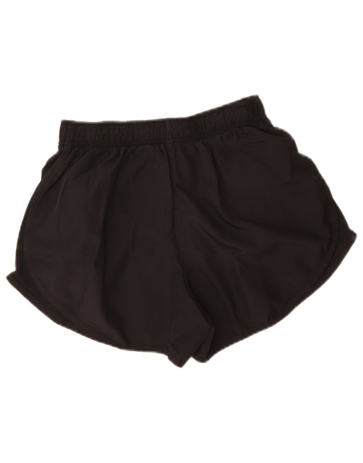 Nike Womens Dri Fit Sport Shorts UK 8 Small  Black Polyester