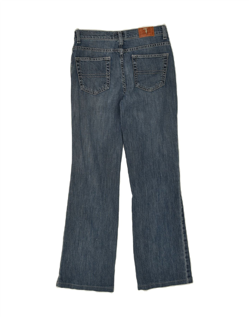 TRUSSARDI Womens Bootcut Jeans W27 L27  Blue Cotton | Vintage Trussardi | Thrift | Second-Hand Trussardi | Used Clothing | Messina Hembry 
