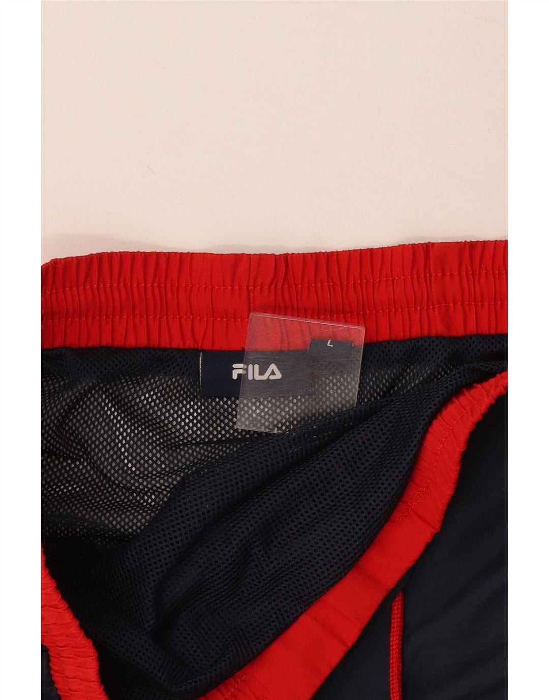 Fila Mens Swimming Shorts Large  Navy Blue Colourblock