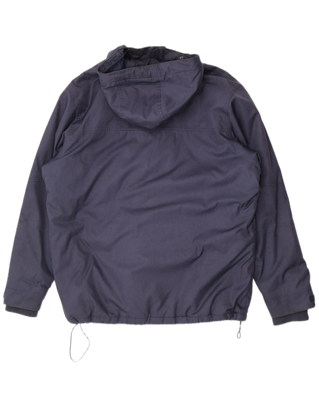 Columbia Mens Hooded Windbreaker Jacket UK 42 XL Navy Blue Polyester