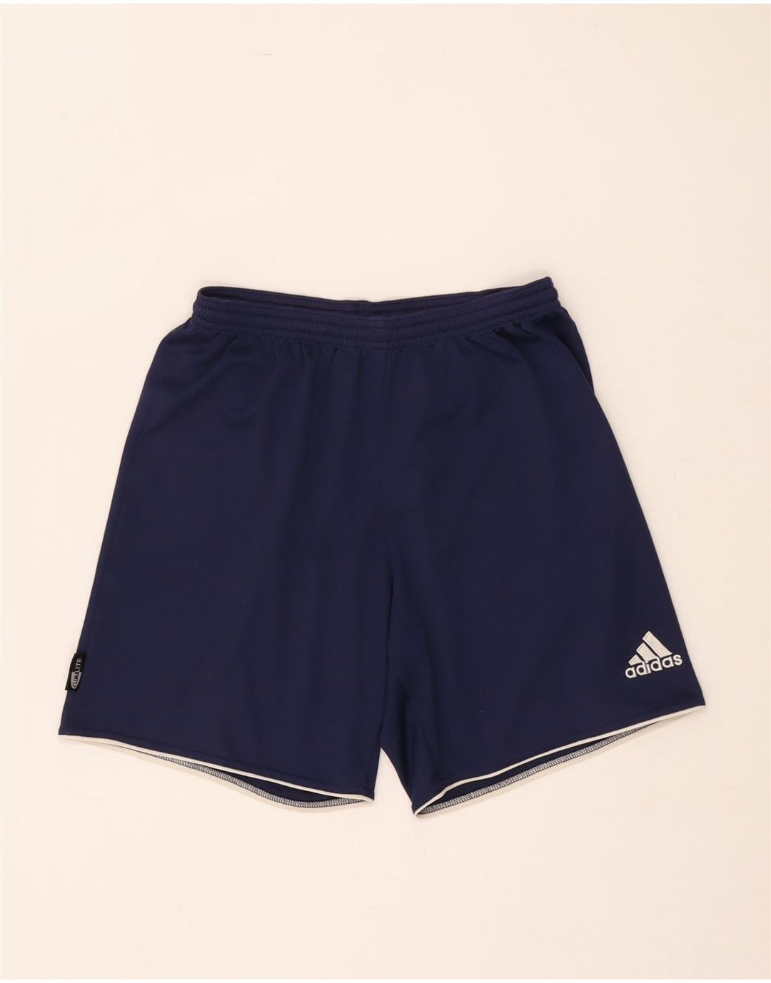 Adidas Mens Sport Shorts Small  Navy Blue Polyester