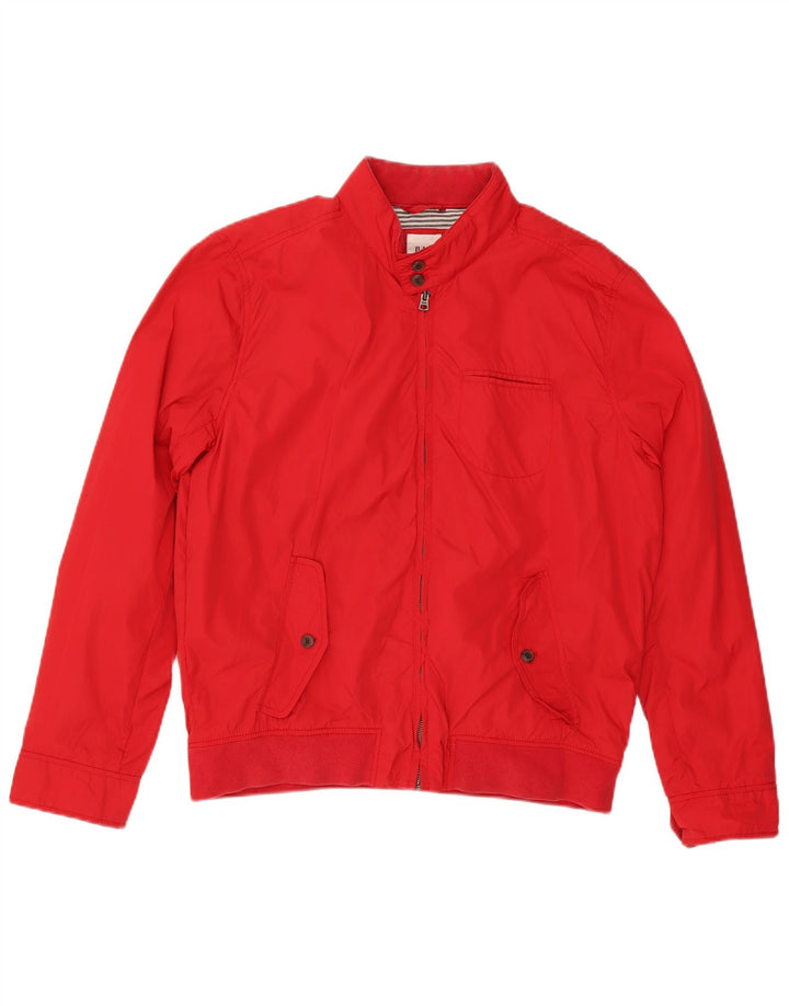 Gap Mens Bomber Jacket UK 40 Large Red Nylon