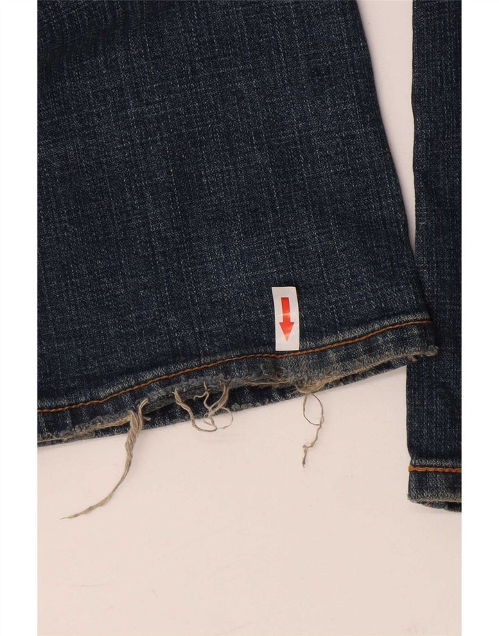 Levi's Womens 545 Low Bootcut Jeans US 12 Large W34 L31 Blue Cotton