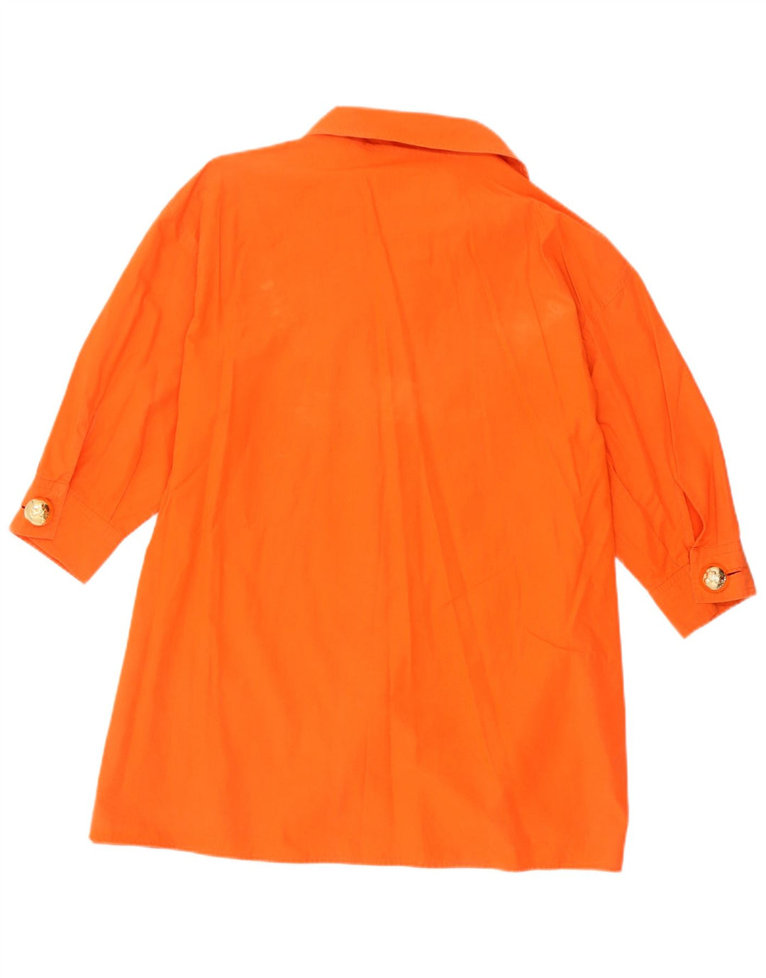 Iceberg Womens Oversized Graphic Shirt Blouse IT 40 Small Orange