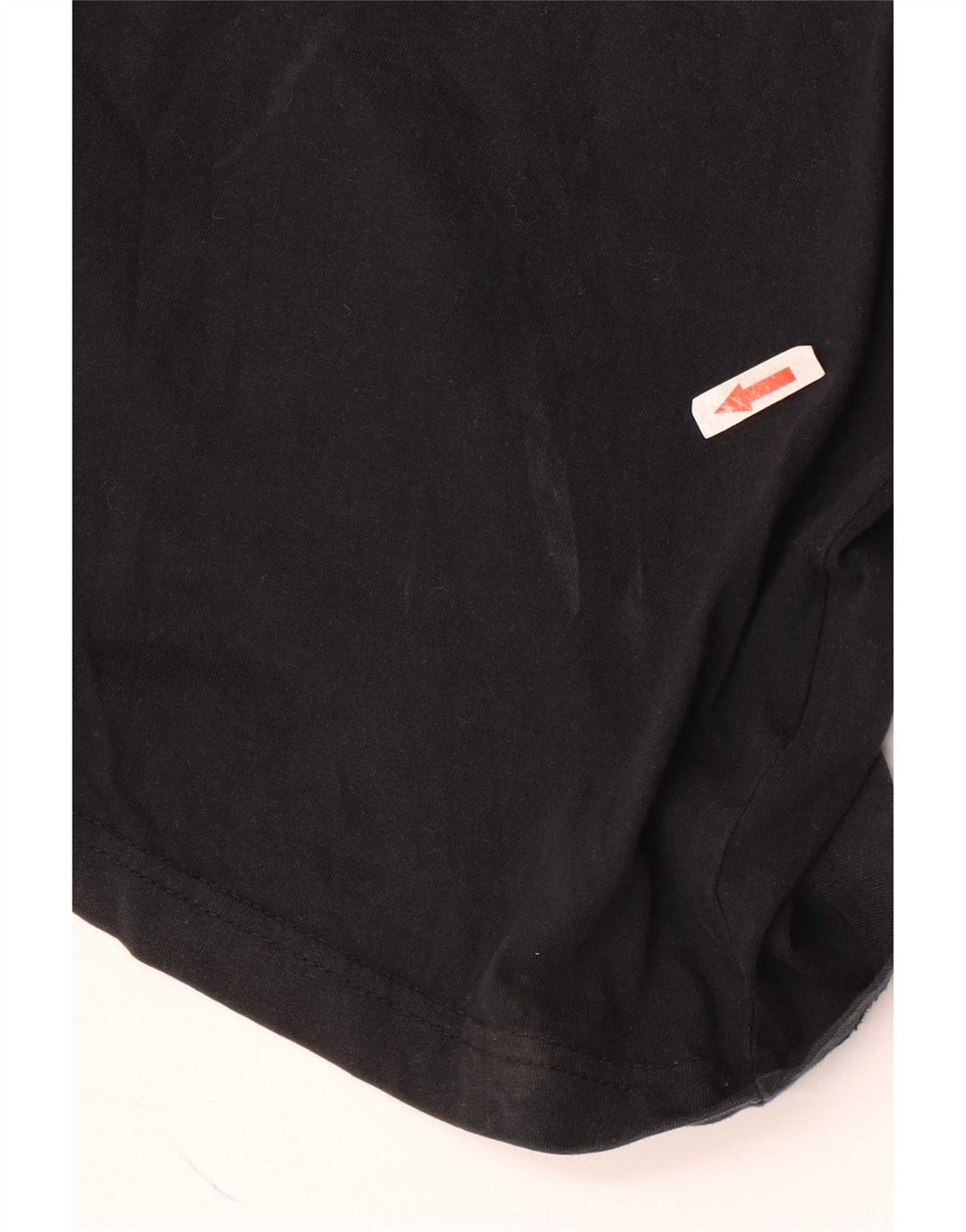 Nike Mens Graphic T-Shirt Top Large Black Colourblock Cotton