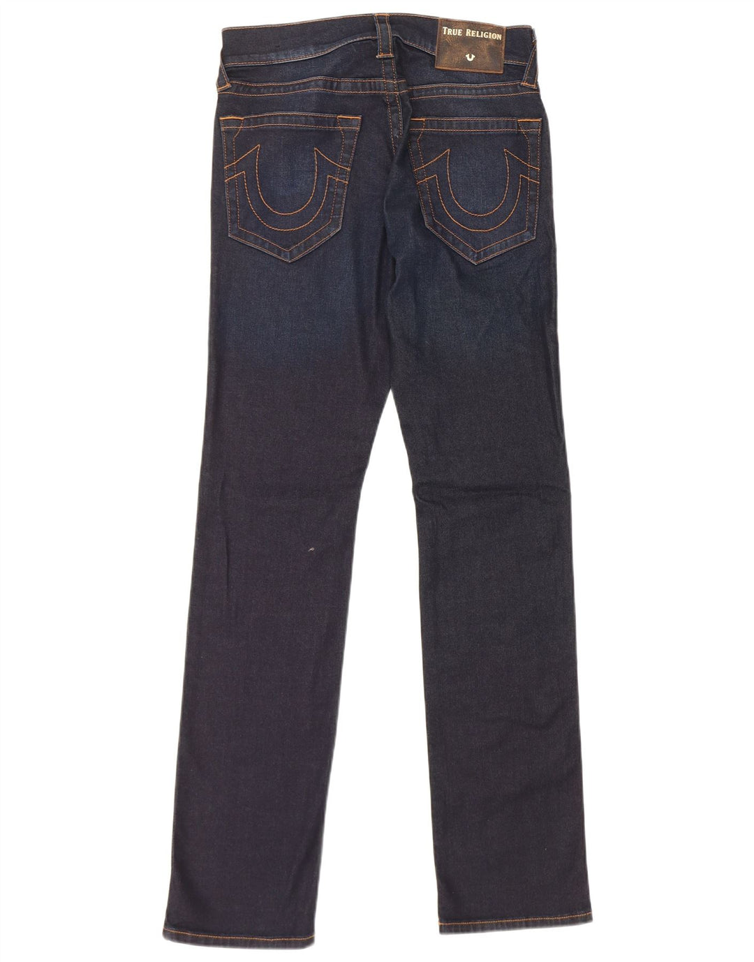 True Religion Womens Slim Jeans  W28 L34 Navy Blue Cotton