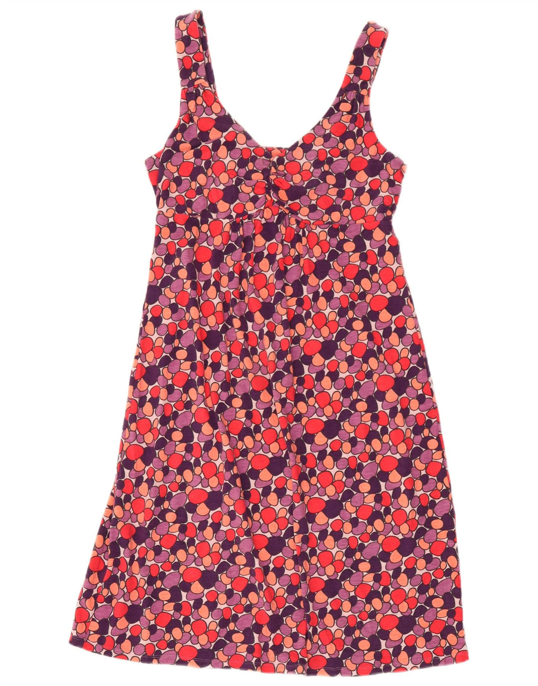 Boden Womens Sleeveless A-Line Dress UK 12 Medium Multicoloured Floral