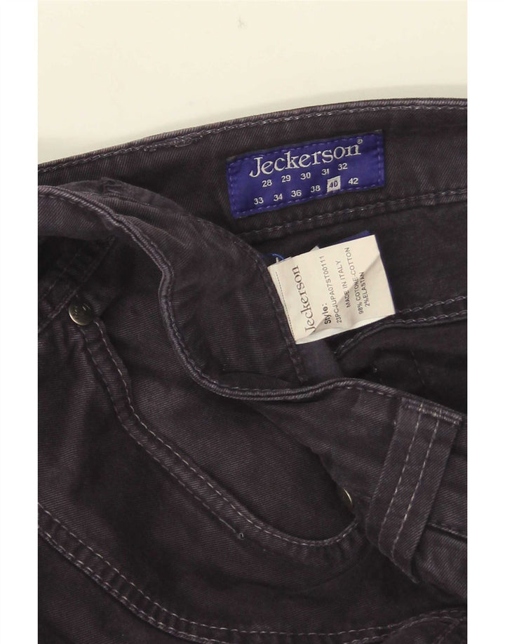 Jeckerson Mens Slim Jeans W40 L35 Navy Blue Cotton