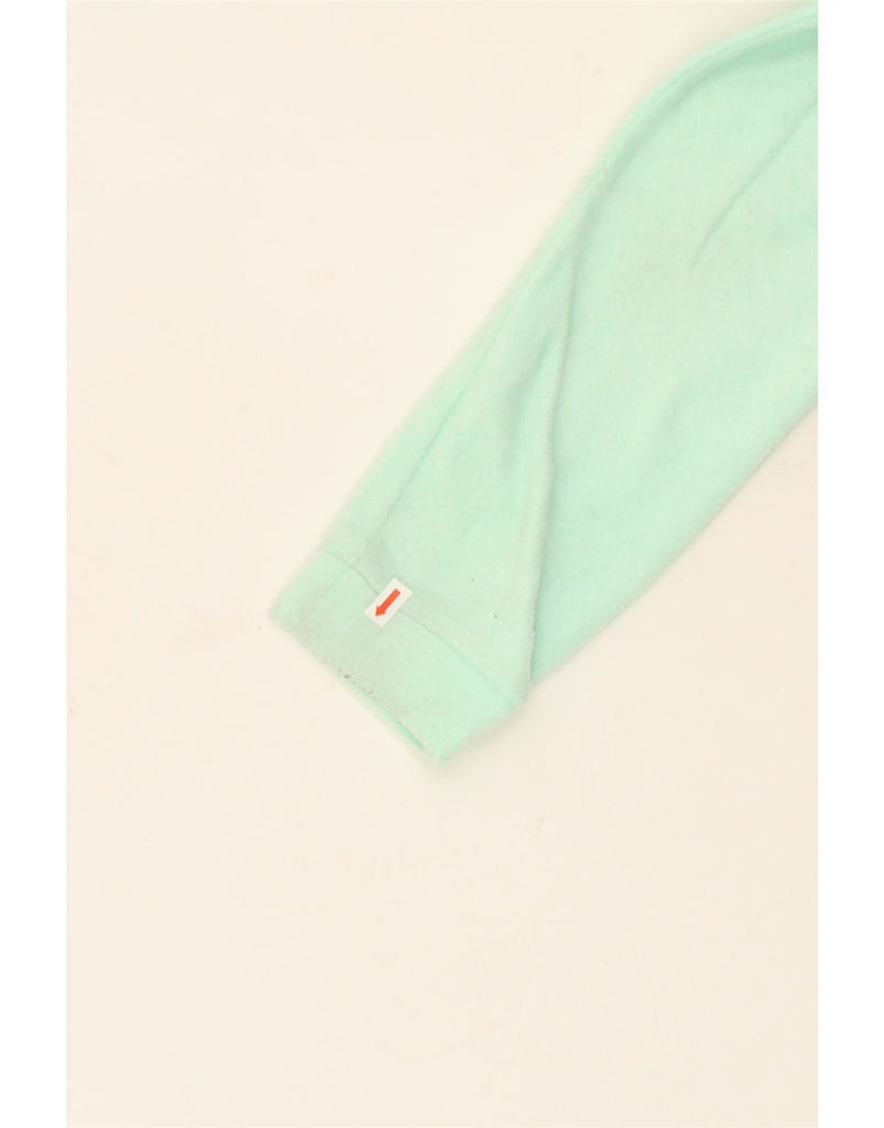 COLUMBIA Girls Fleece Jacket 10-11 Years Medium   Turquoise Polyester Vintage Columbia and Second-Hand Columbia from Messina Hembry 