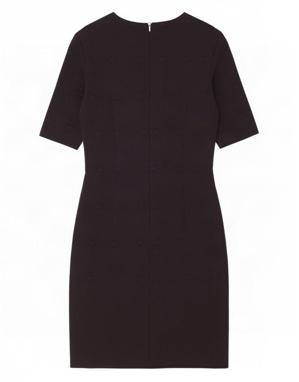 Hugo Boss Womens Sheath Dress UK 8 Small Black
