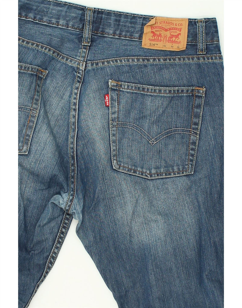 LEVI'S Boys 514 Straight Jeans 9-10 Years W30 L26 Blue Cotton | Vintage Levi's | Thrift | Second-Hand Levi's | Used Clothing | Messina Hembry 