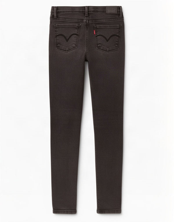 Levi's Boys 710 Super Skinny Jeans 13-14 Years W26 L28 Grey Cotton