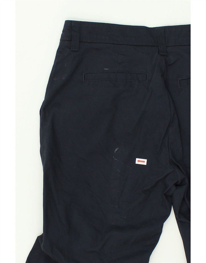 DICKIES Womens Slim Bootcut Casual Trousers US 6 Medium W30 L31 Navy Blue | Vintage Dickies | Thrift | Second-Hand Dickies | Used Clothing | Messina Hembry 