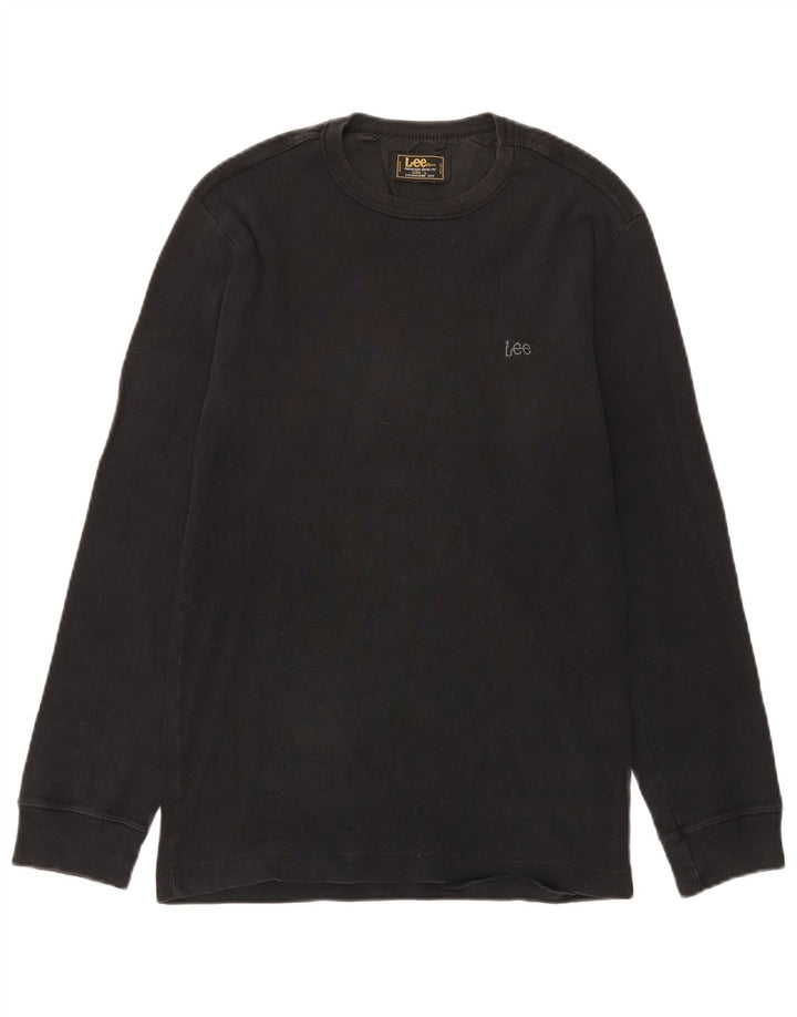 Lee Mens Top Long Sleeve Large Black