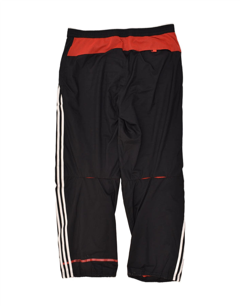 ADIDAS Mens Tracksuit Trousers XL Black Polyester | Vintage Adidas | Thrift | Second-Hand Adidas | Used Clothing | Messina Hembry 