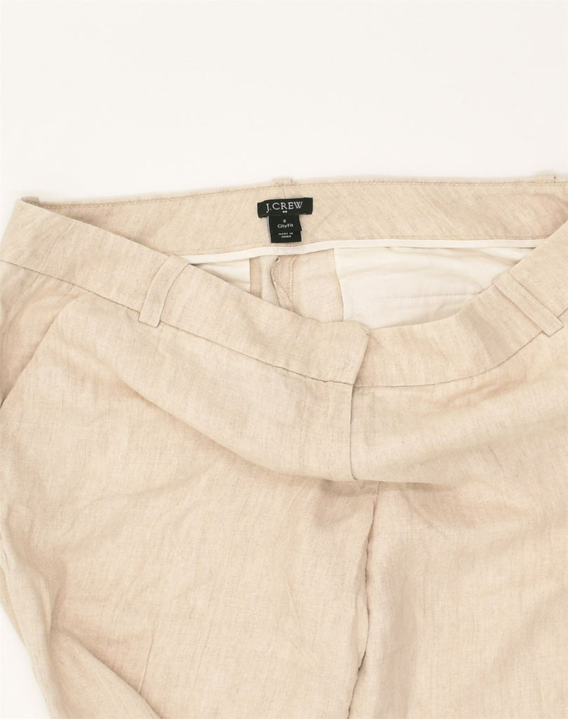 J. CREW Womens City Fit Straight Chino Trousers US 8 Medium W32 L32 Beige | Vintage J. Crew | Thrift | Second-Hand J. Crew | Used Clothing | Messina Hembry 