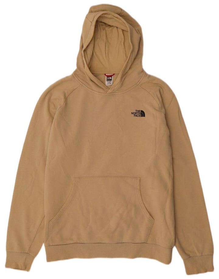 THE NORTH FACE Mens Graphic Hoodie Jumper XL Beige